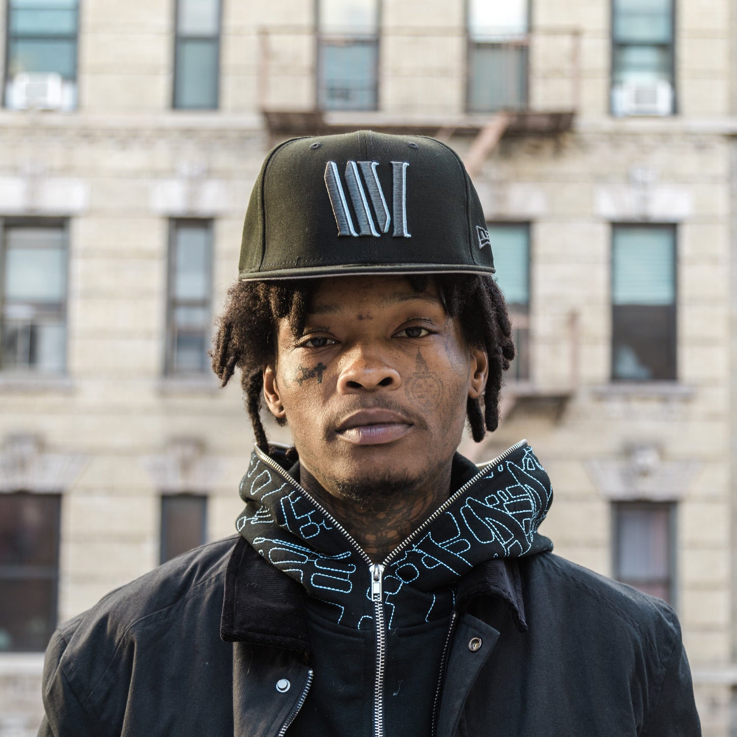 LAAMS New Era 5950 Fitted Hat (Black)