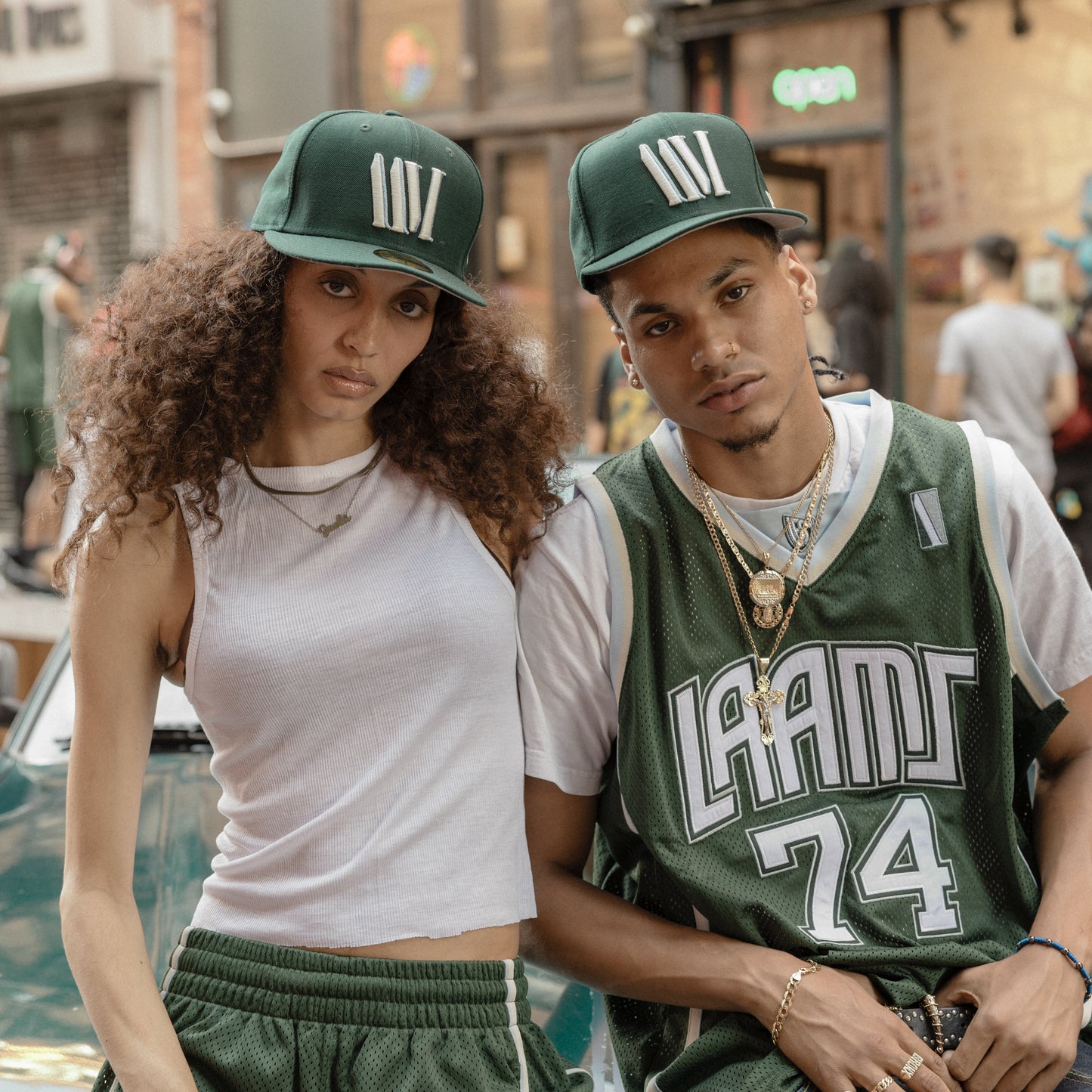LAAMS Basketball Jersey (Green)