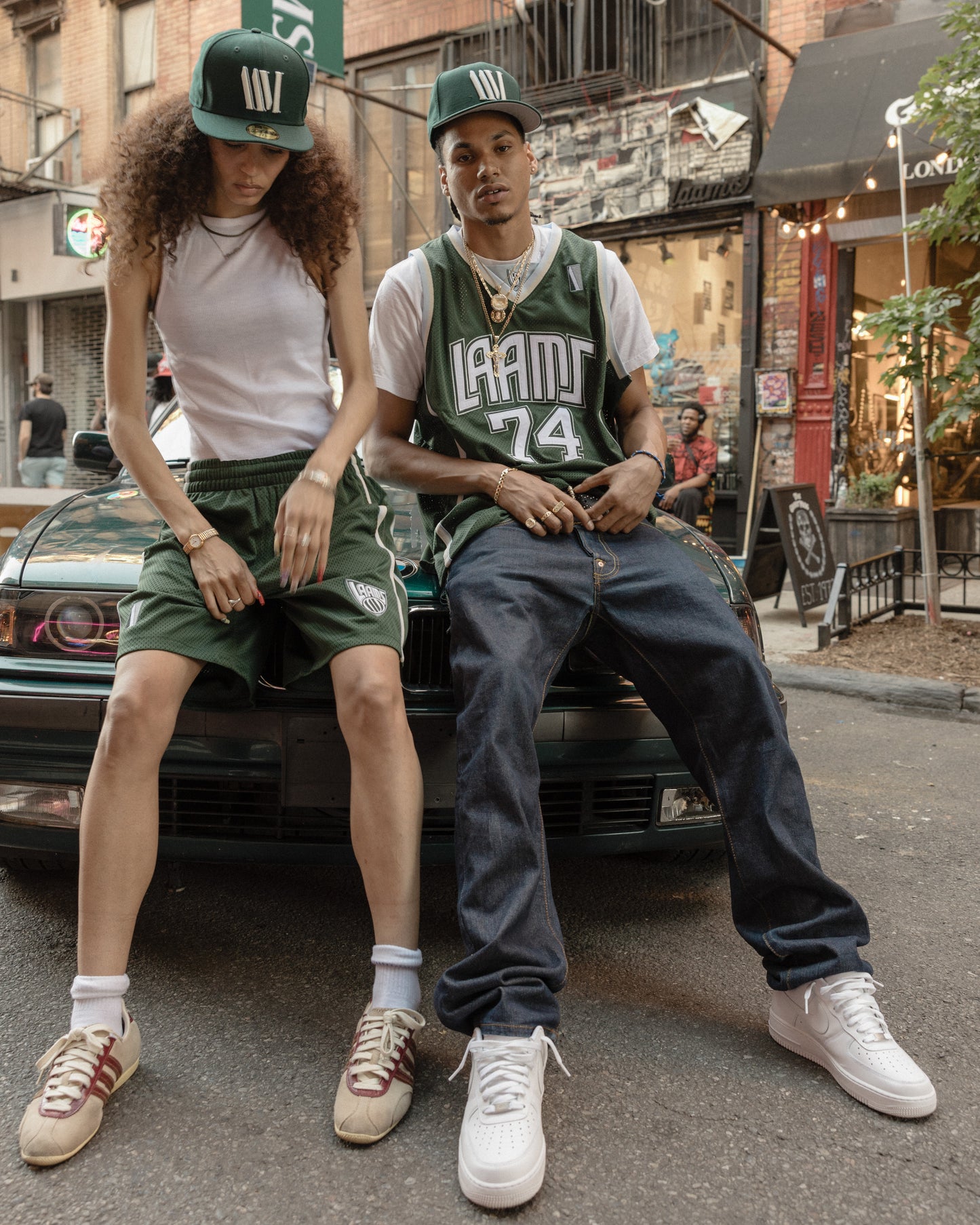 LAAMS Basketball Jersey (Green)