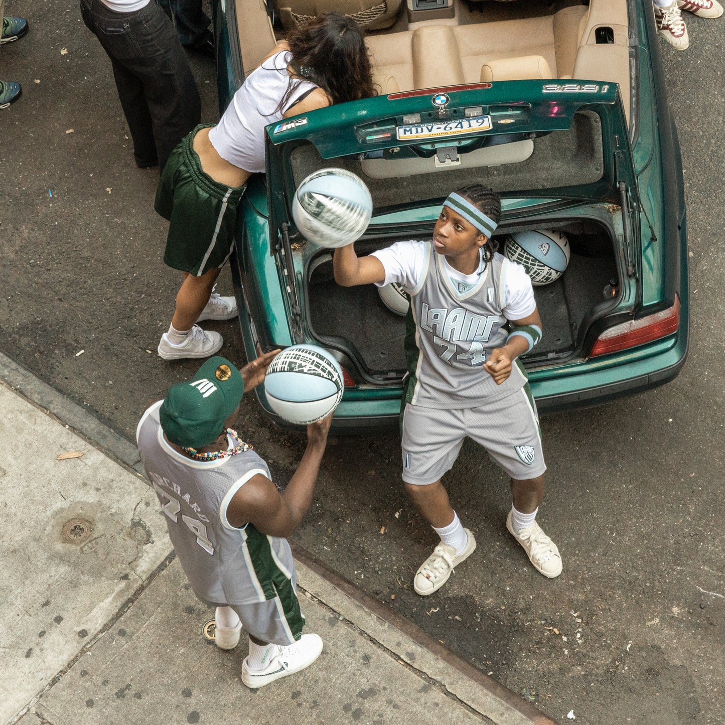 LAAMS Basketball Jersey (Grey)