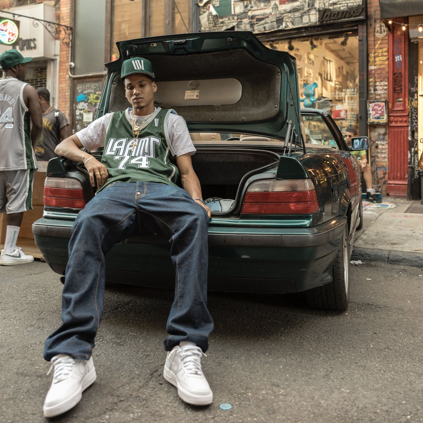 LAAMS Basketball Jersey (Green)