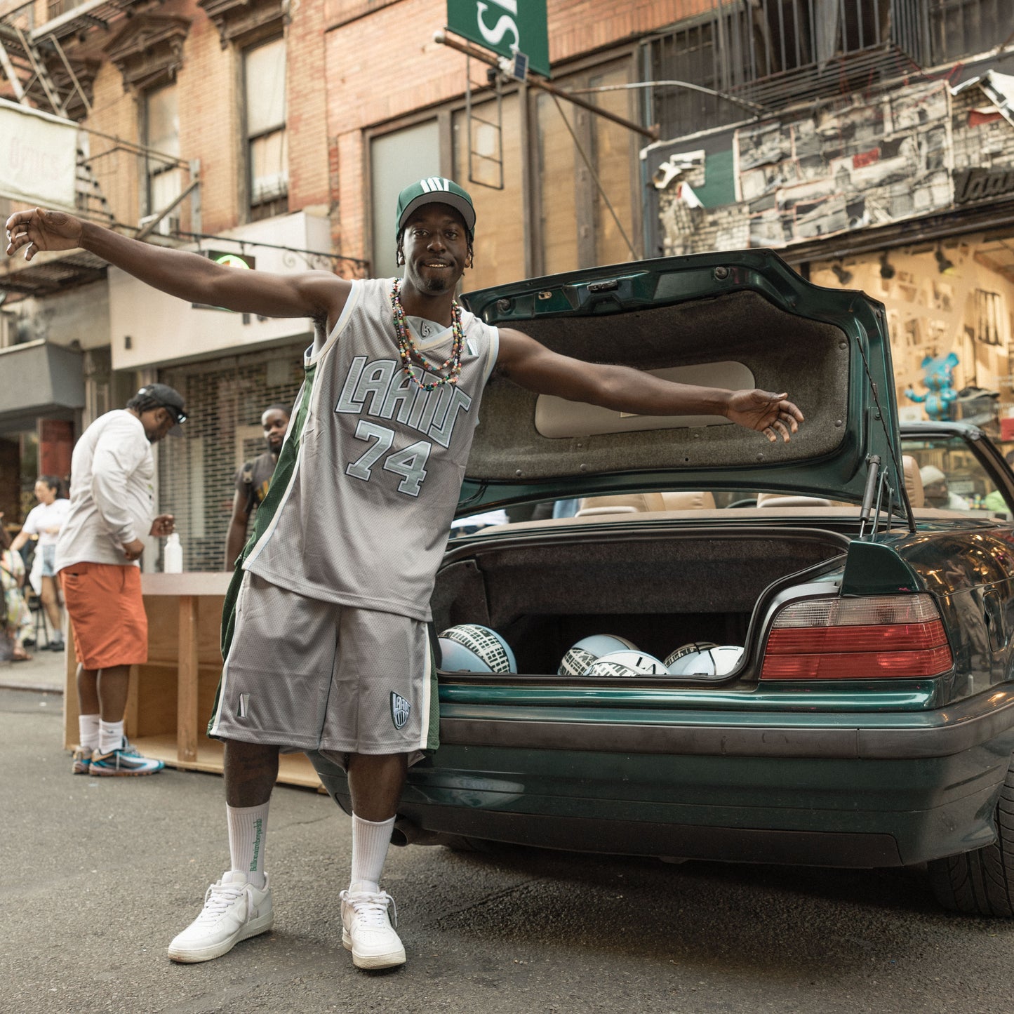 LAAMS Basketball Jersey (Grey)