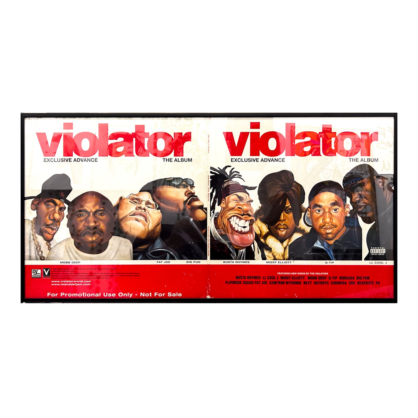 Violator Vinyl Press Packaging A