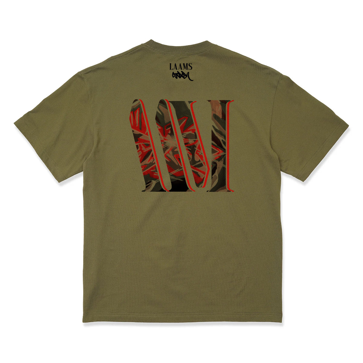 LAAMS x STASH T-Shirt (Olive)