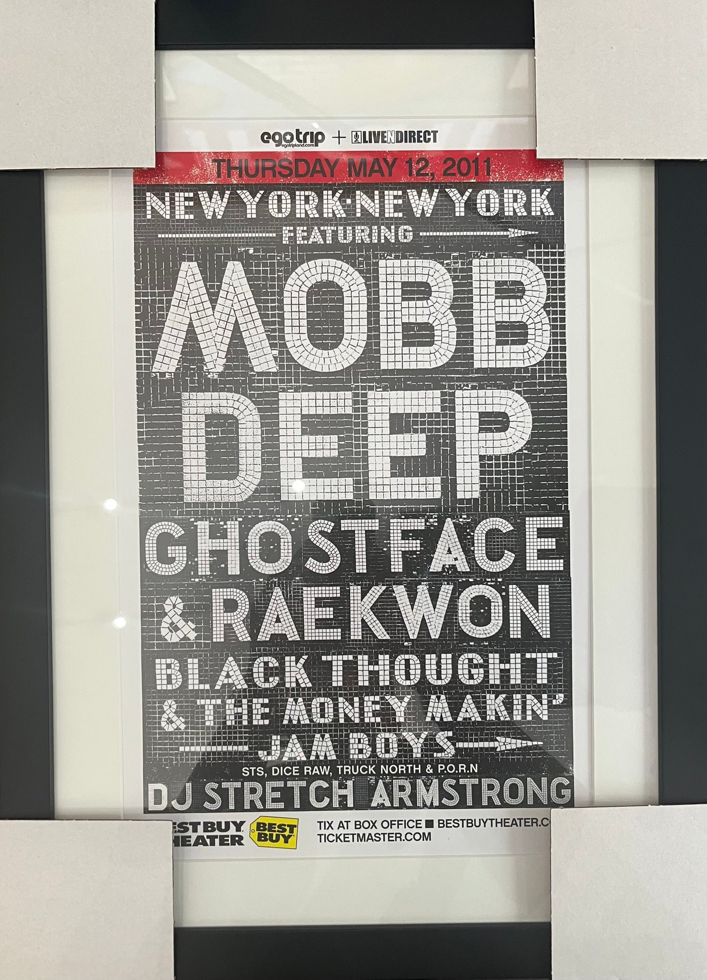 2011 MOBB DEEP Show Poster