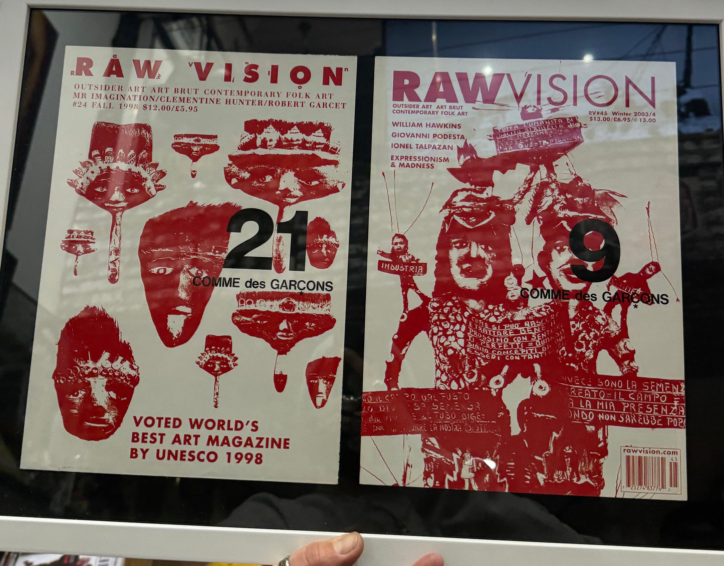 2003 Commes Des Garcons RAW VISION Zine