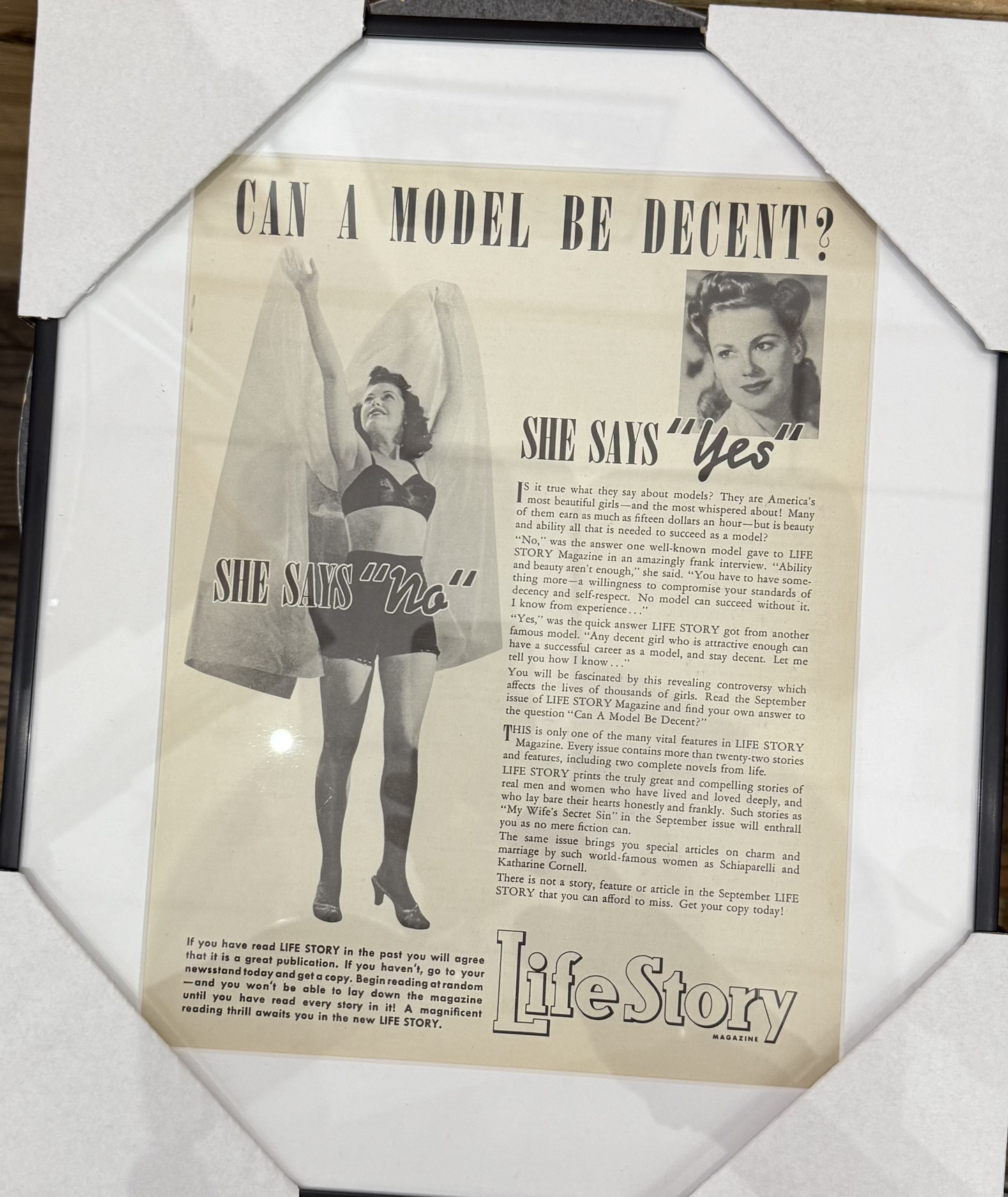 Original 1940s Life Story