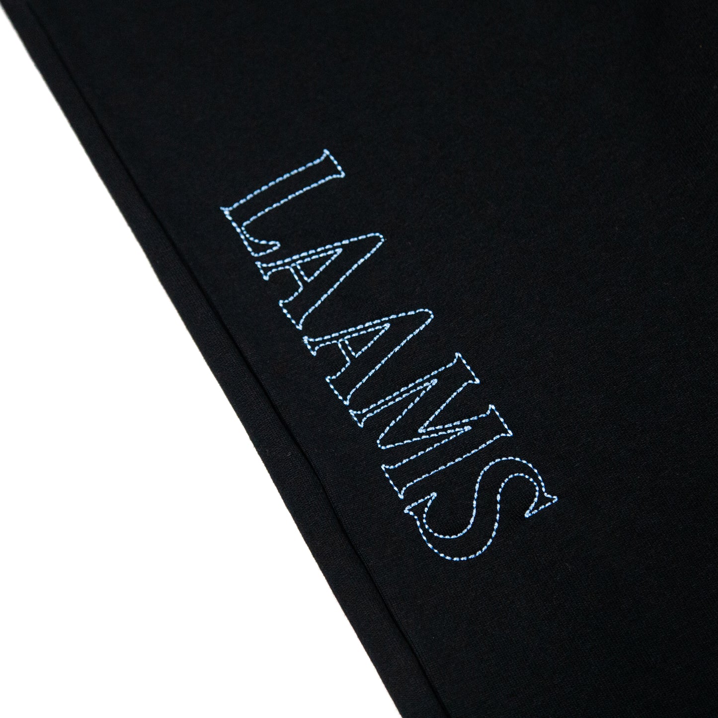 LAAMS Map Embroidered Sweatpants (Black)