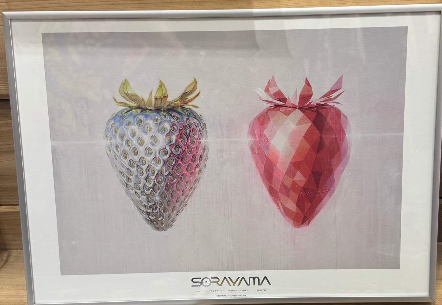Sorayama Strawberry Gems Retrospective Print