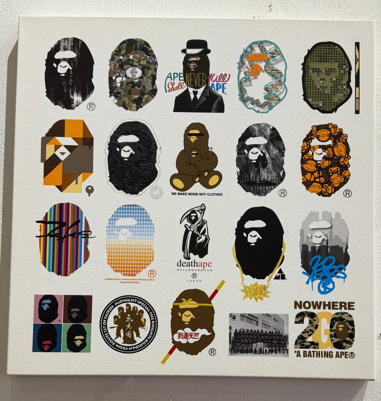 2013 BAPE 20 Canvas (Stash, Futura, Kanye, Lavelle, etc.)