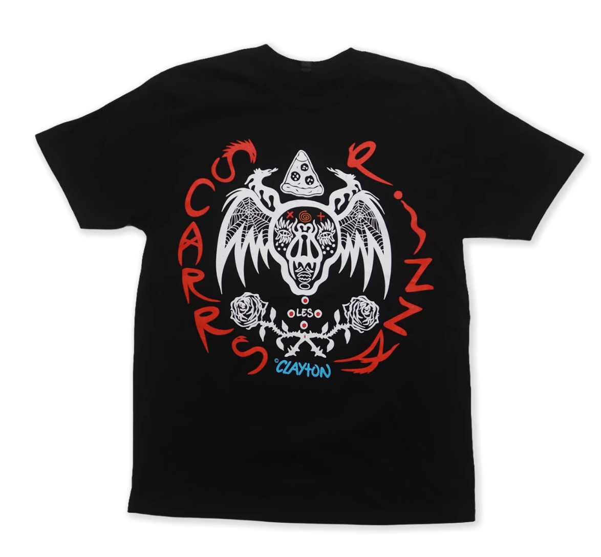 Clayton x Scarr's Flying Skull Tee