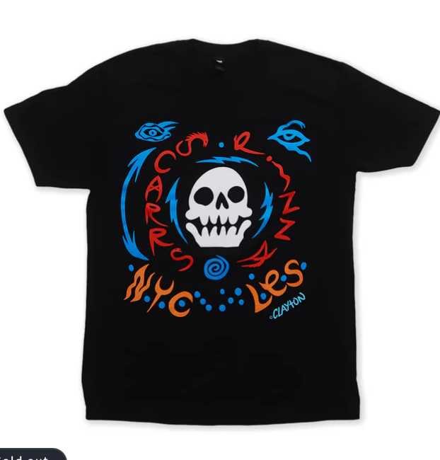 Clayton x Scarr's Skull Tee