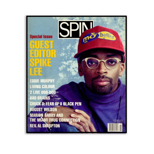 Original 1990 Spike Lee Guest Editor for SPIN Magazine