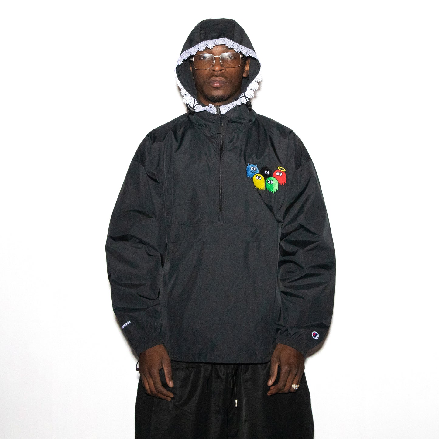 Olyympian x LAAMS Ghost Packable 1/4 Zip