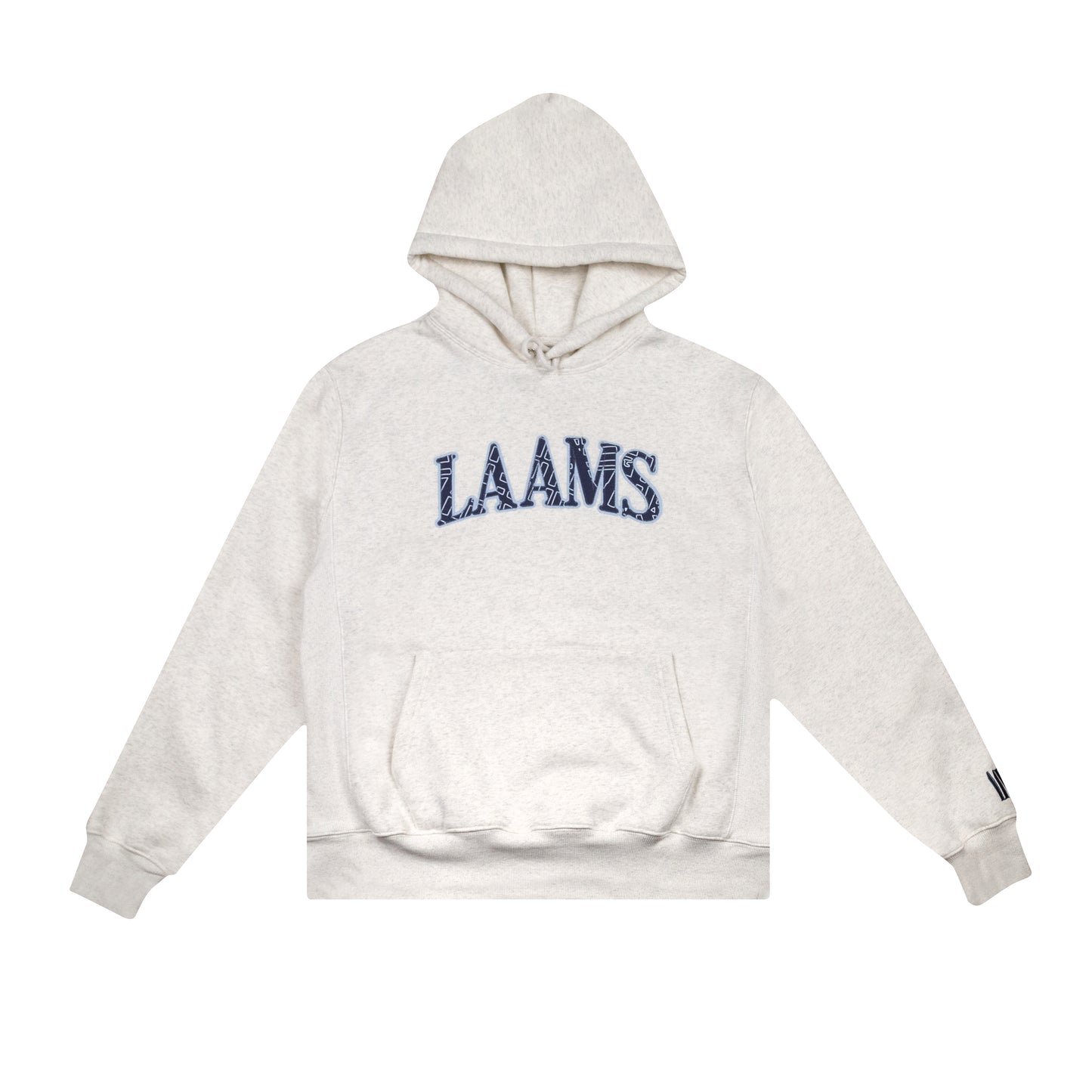 LAAMS Map Collegiate Hoodie (Oatmeal & Sky)