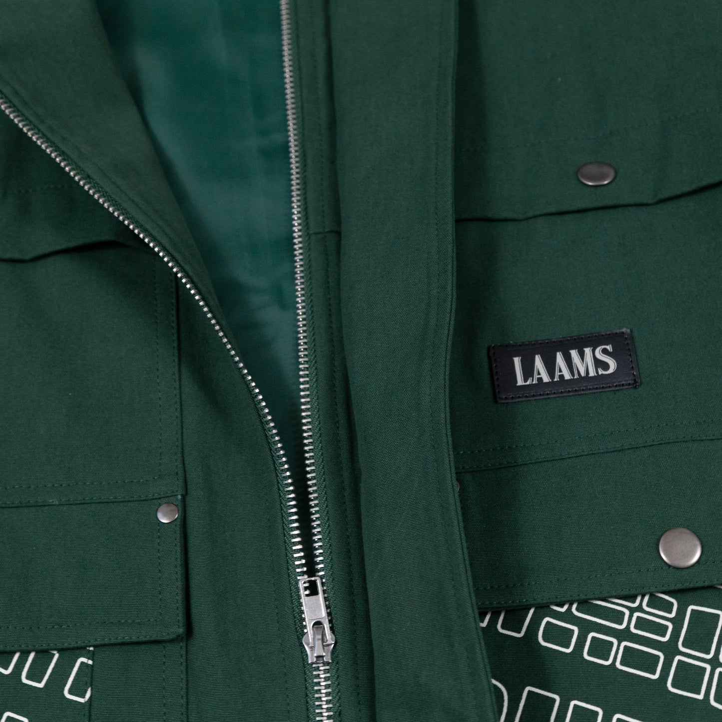 LAAMS Map Work Jacket (Green)