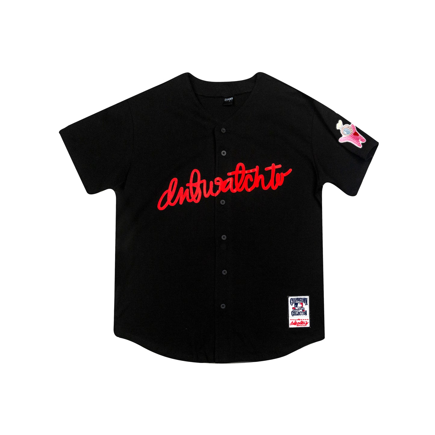 DNTWATCHTV x LAAMS Baseball Jersey