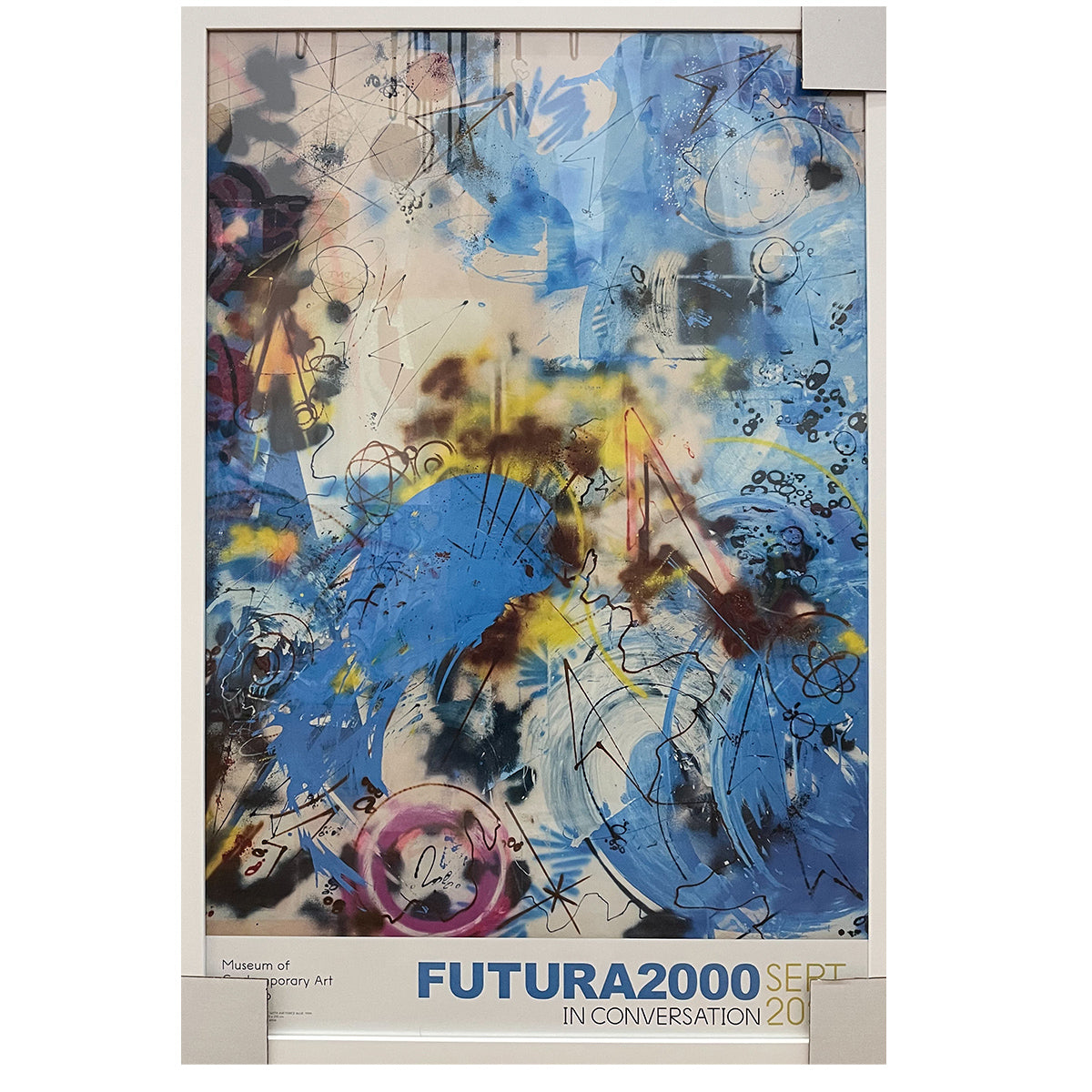 Ed. of 250 Futura 2000 MCA Exhibition Poster