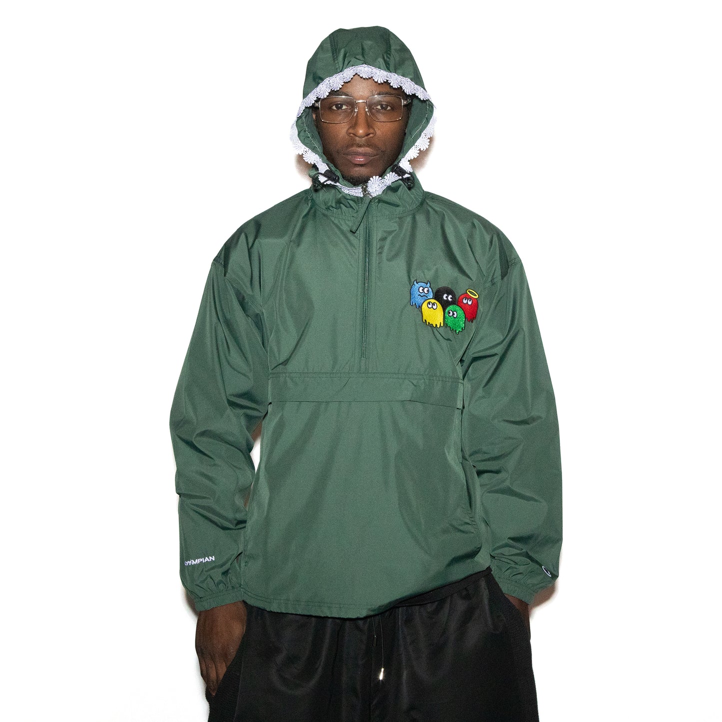 Olyympian x LAAMS Ghost Packable 1/4 Zip