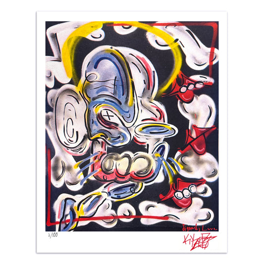 Signed Love Kyzer Print I