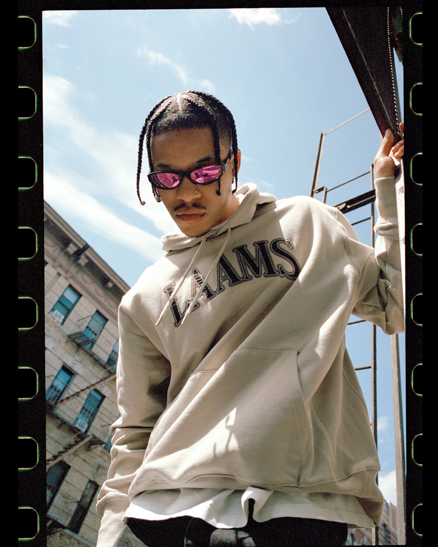 LAAMS Collegiate Terry Hoodie (Slate)