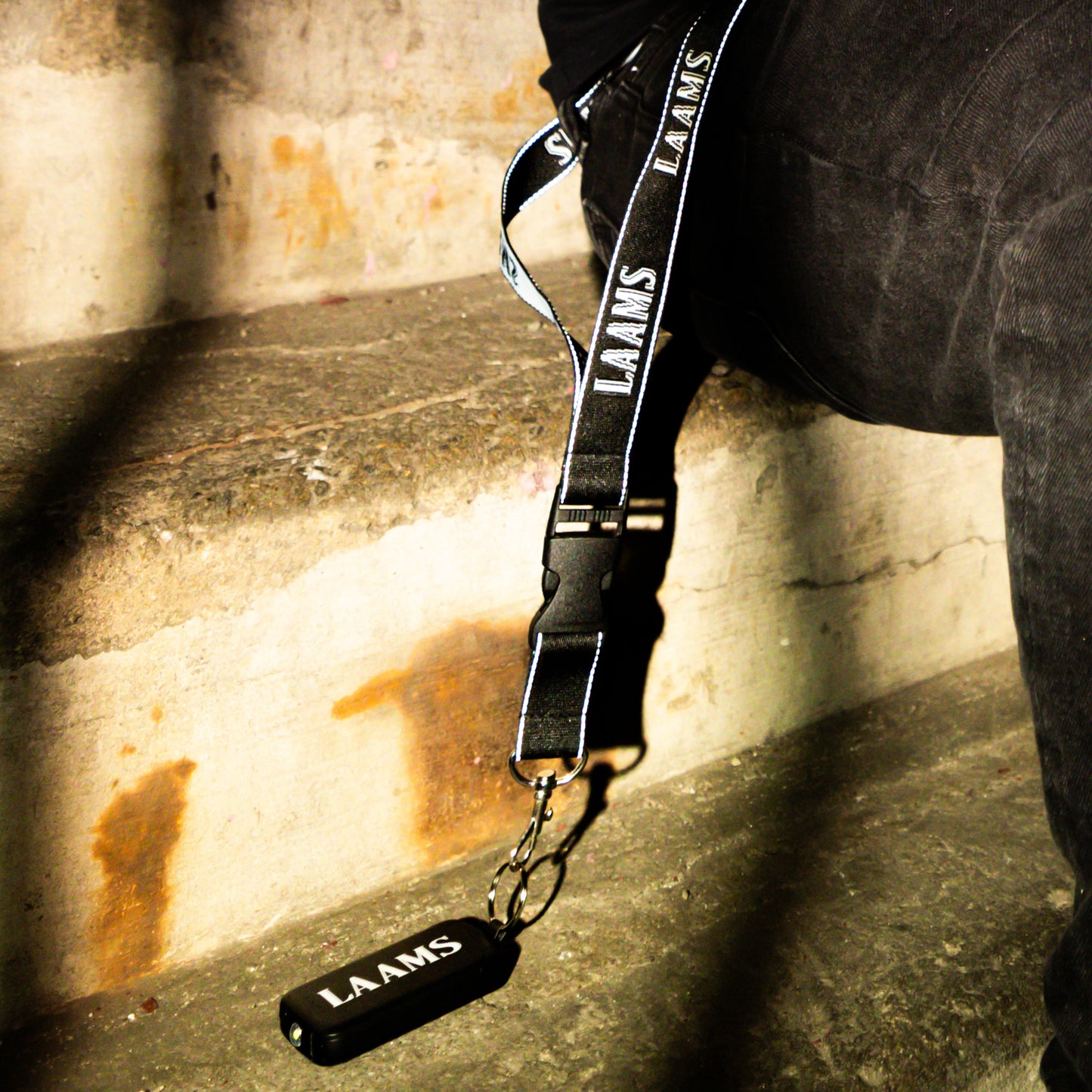 LAAMS Blackout Charger & Lanyard