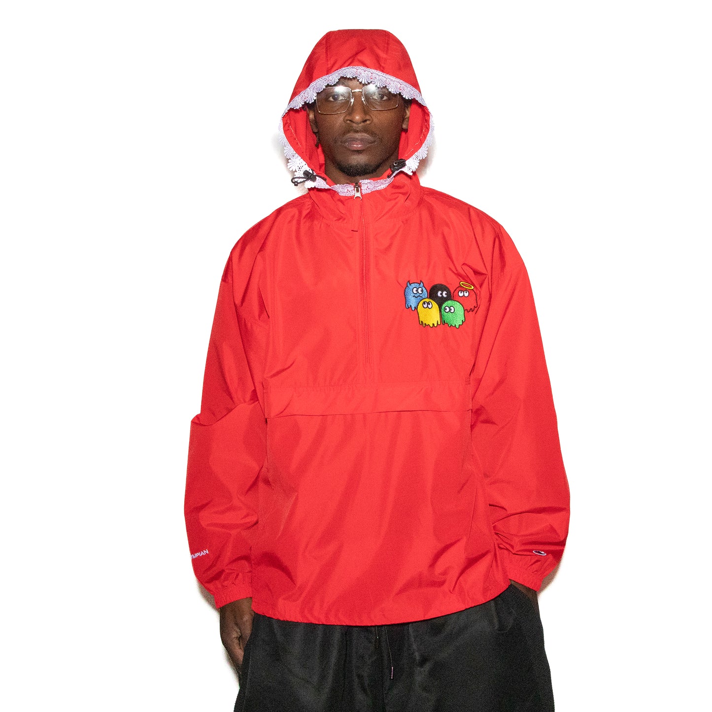 Olyympian x LAAMS Ghost Packable 1/4 Zip