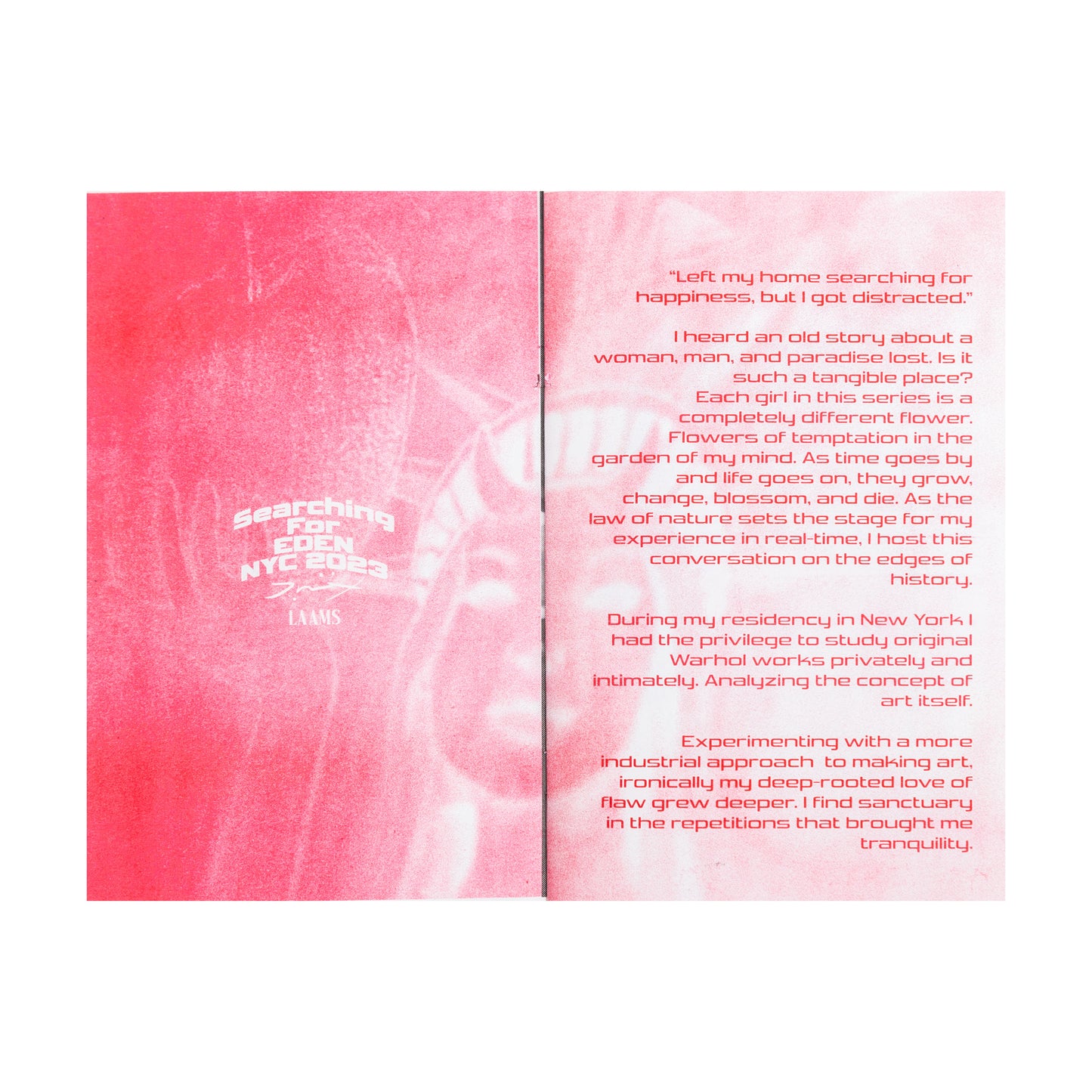 T-Rex Searching For Eden Risograph Zine