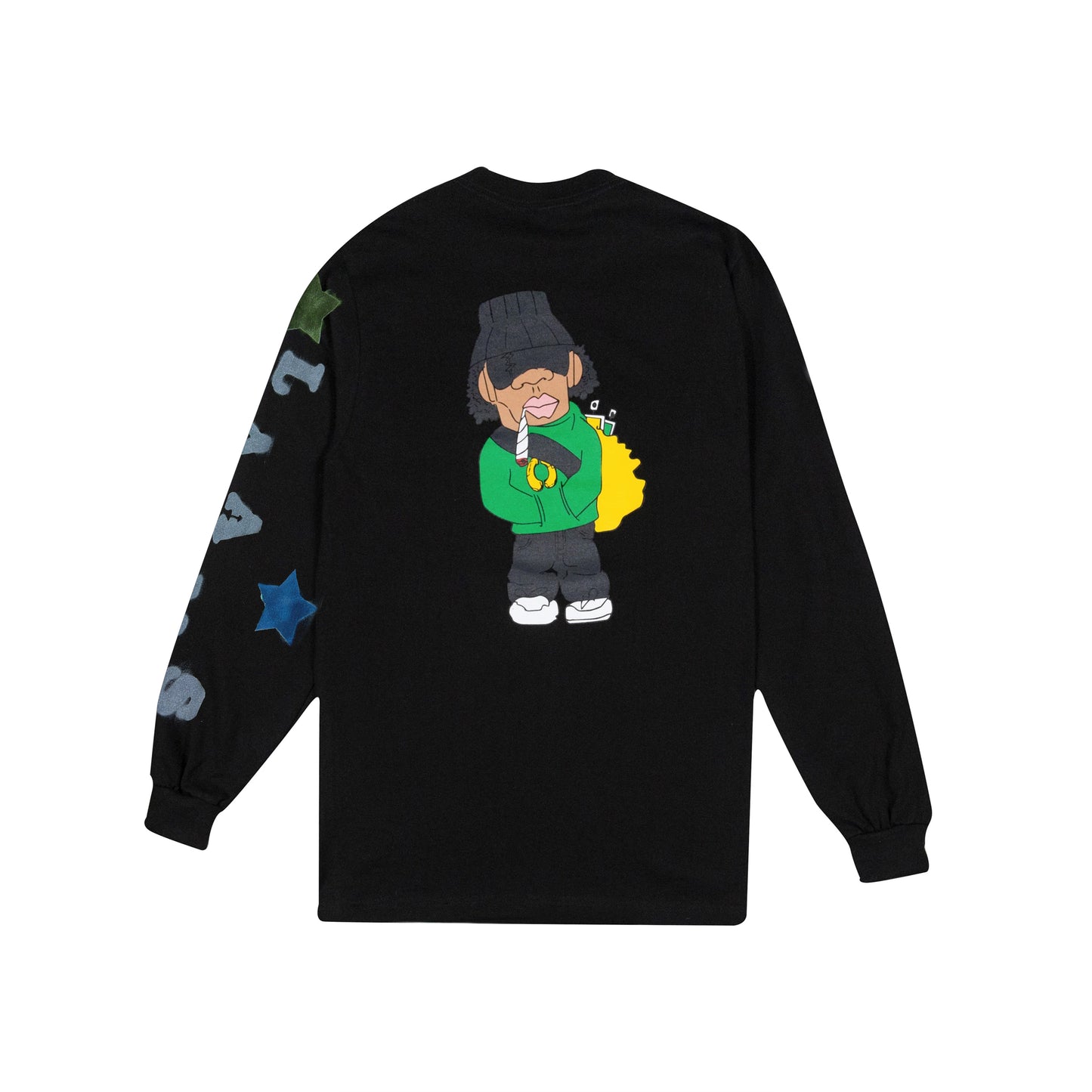 Olyympian x LAAMS Snackman Long Sleeve T-Shirt (Jamaica)