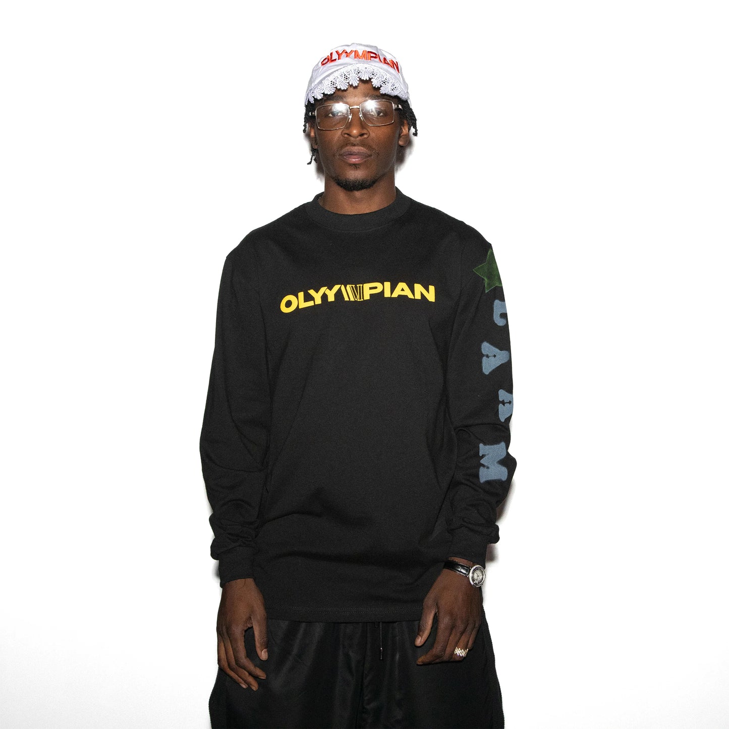 Olyympian x LAAMS Snackman Long Sleeve T-Shirt (Jamaica)