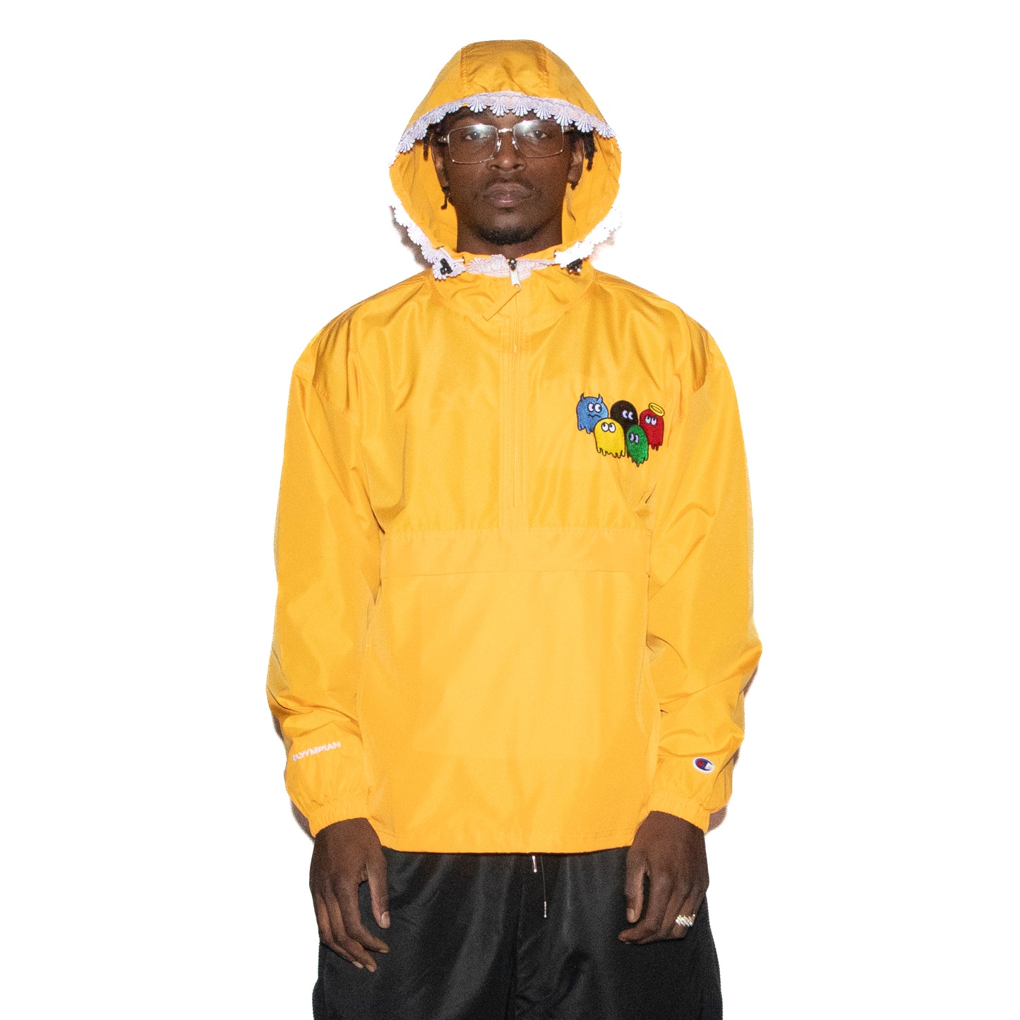 Olyympian x LAAMS Ghost Packable 1/4 Zip