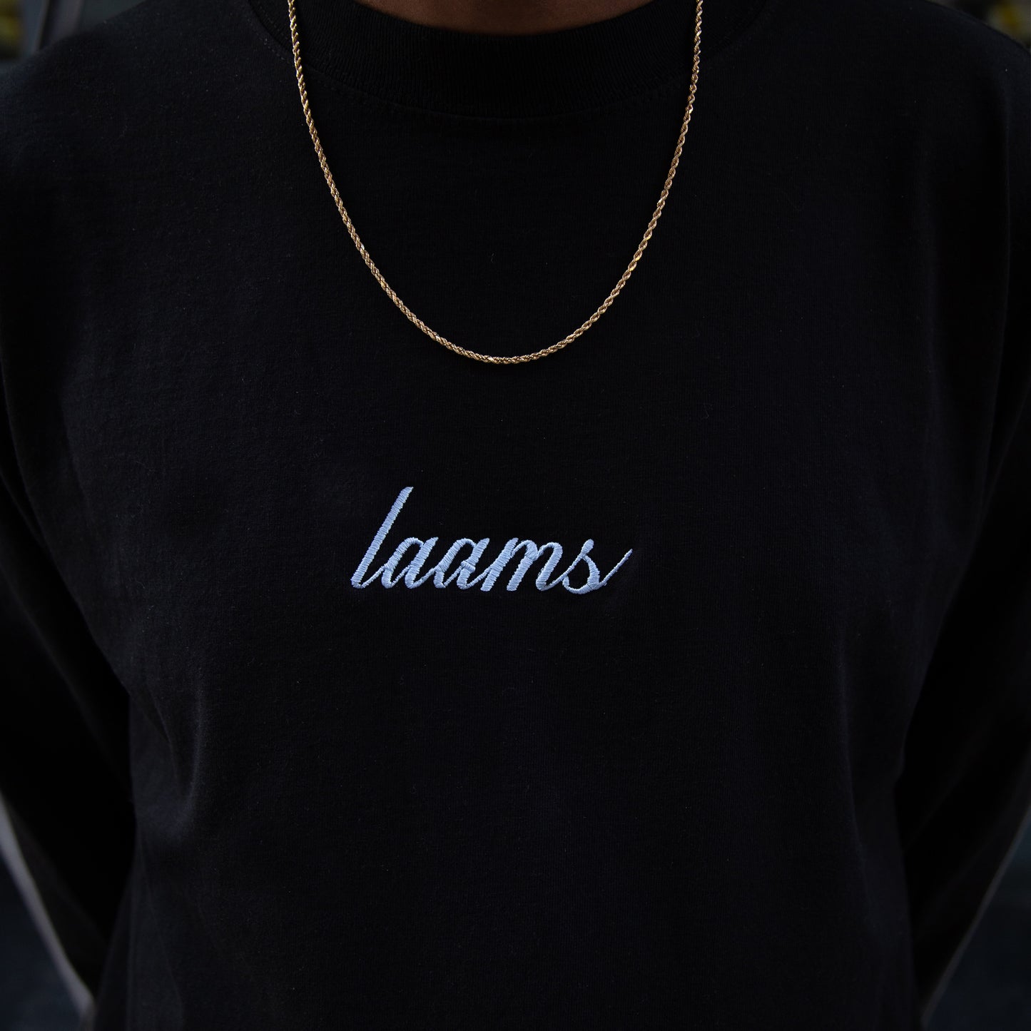 LAAMS Script Long Sleeve (Black)