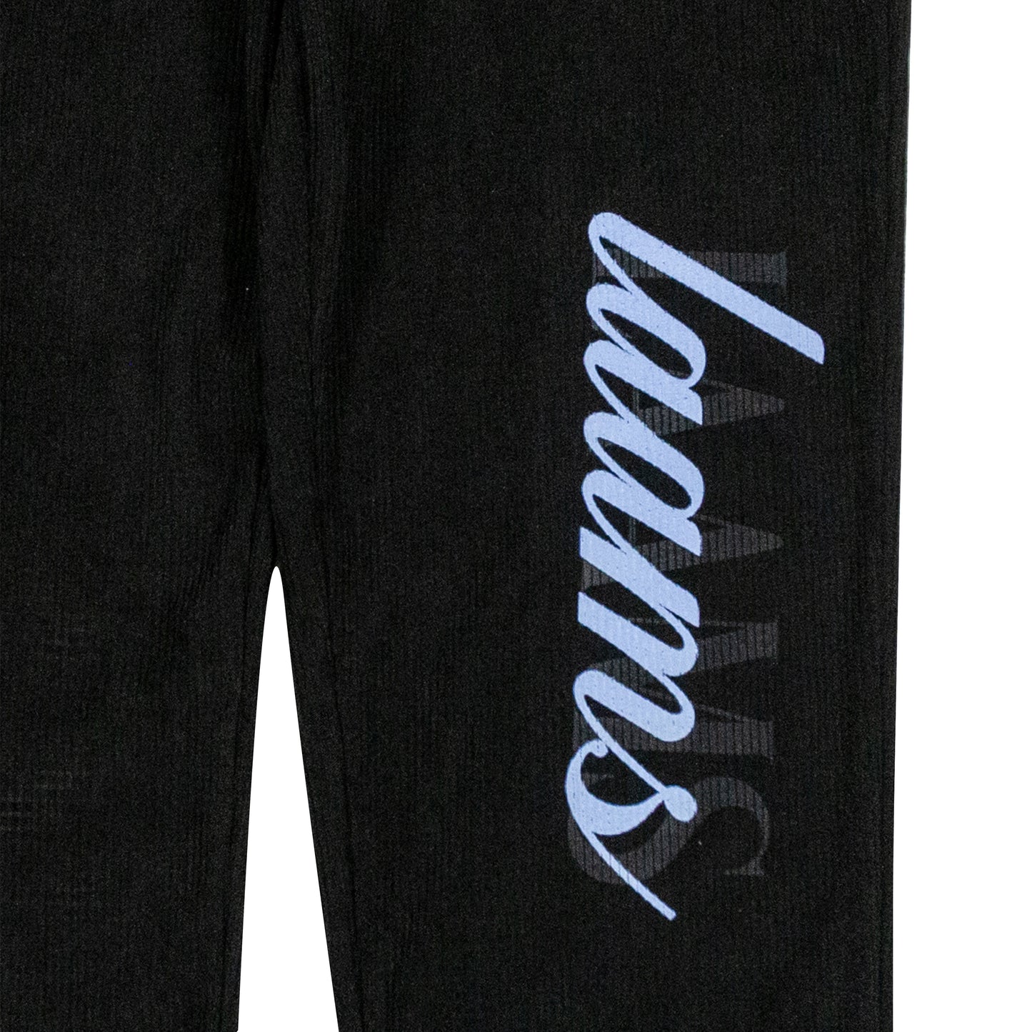 LAAMS Script Corduroy Pants (Black)