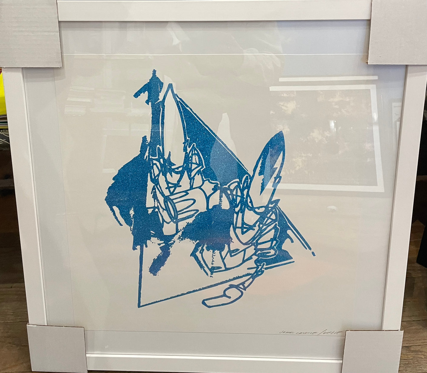 UNKLE / James Lavelle Pointman Signed Edition Print