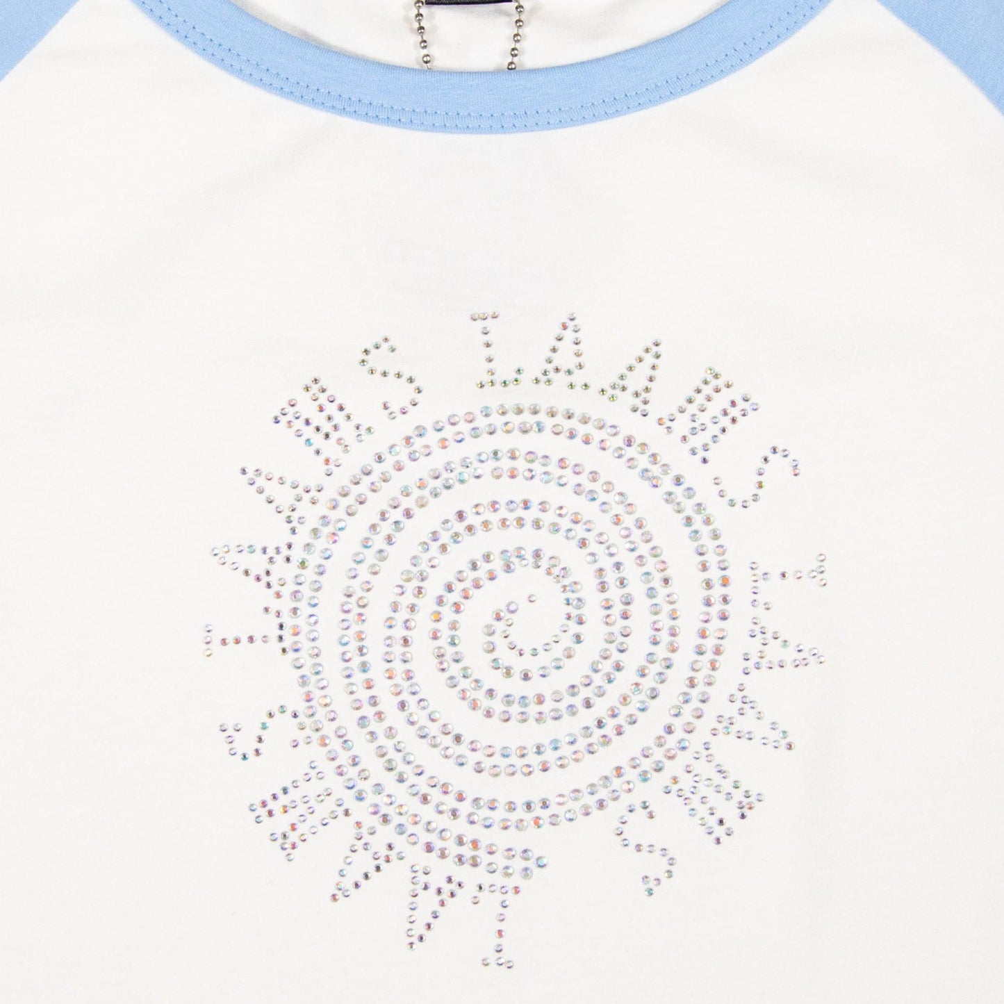 Uzumaki x LAAMS Baby Tee (Blue)