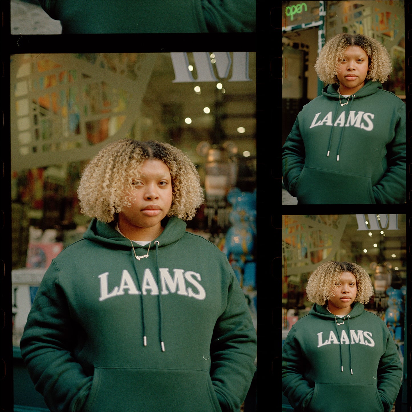 LAAMS Collegiate Hoodie (Green)