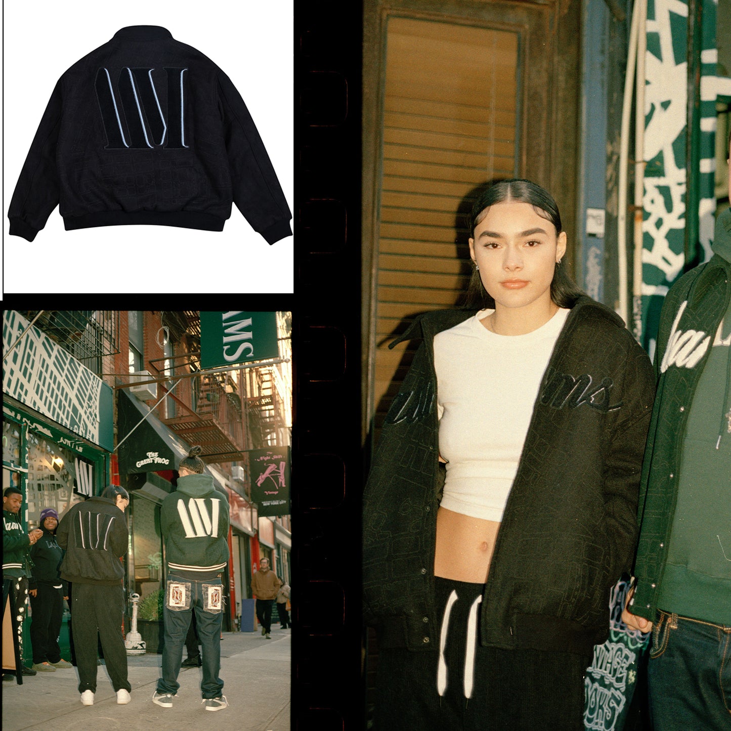 LAAMS V2 Varsity Jacket (Black)