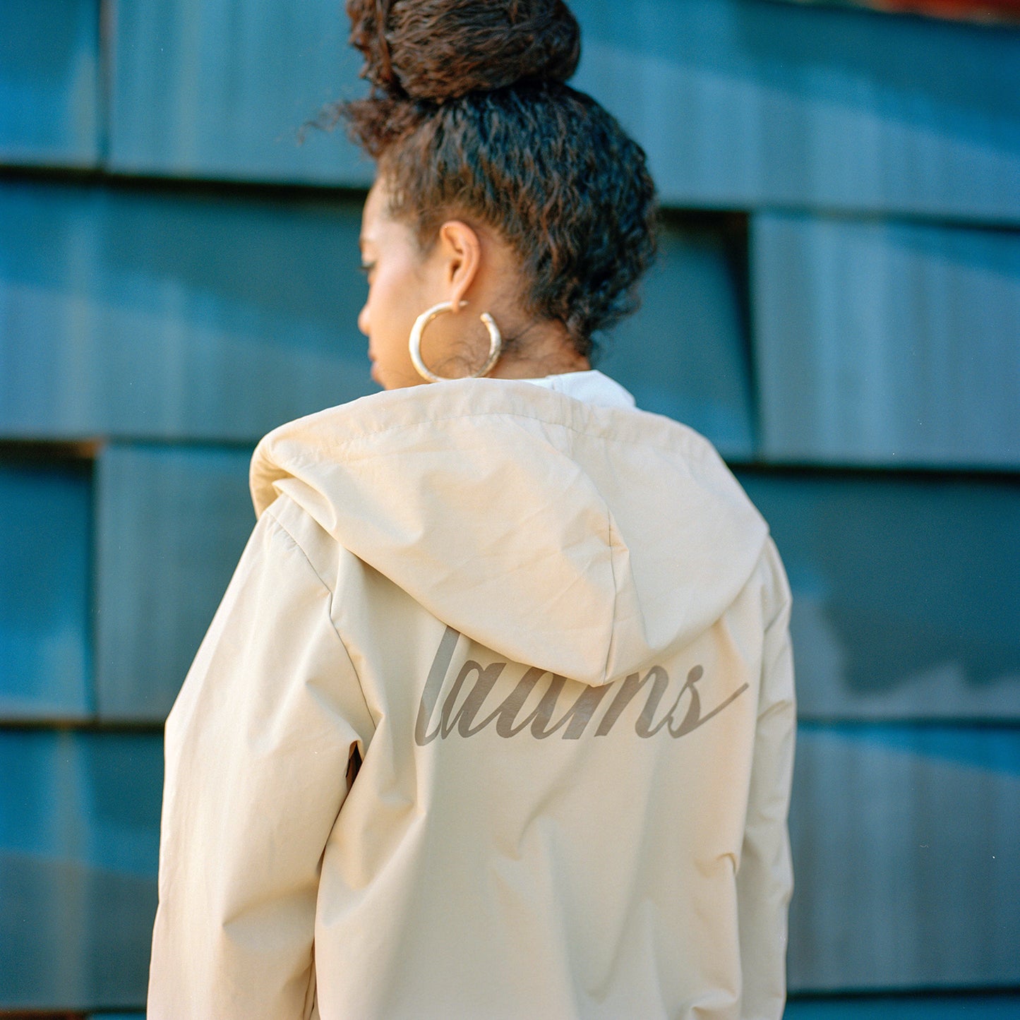 LAAMS Classic Tan Windbreaker Jacket