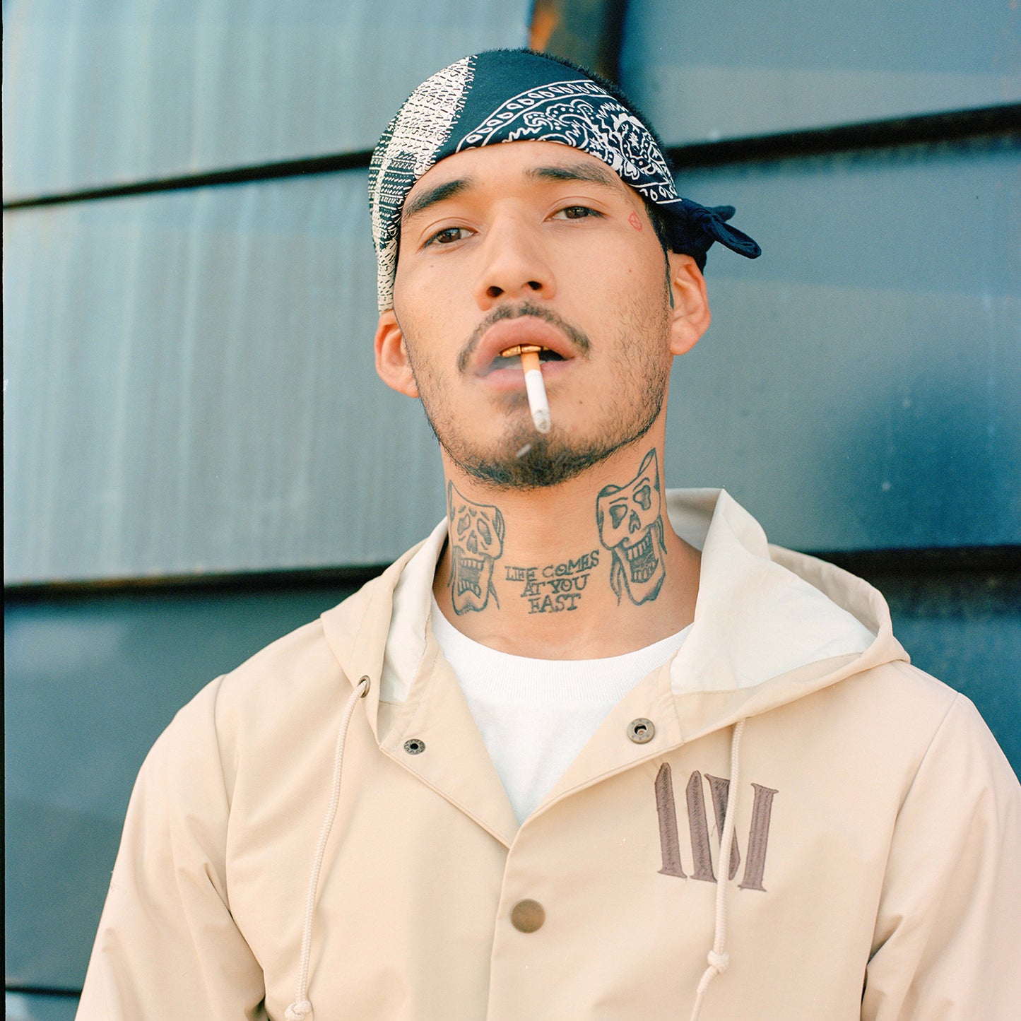 LAAMS Classic Tan Windbreaker Jacket