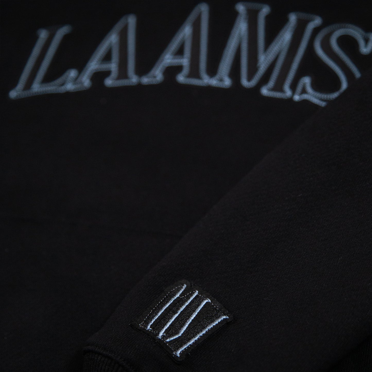 LAAMS Collegiate Hoodie (Black)