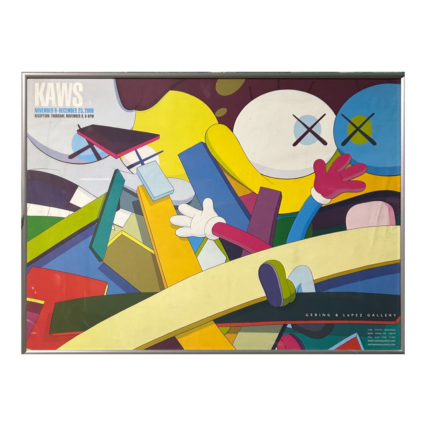Kaws Exhibition Poster 2008