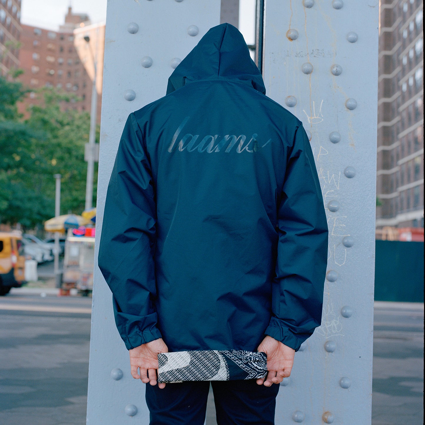 LAAMS Classic Navy Windbreaker Jacket