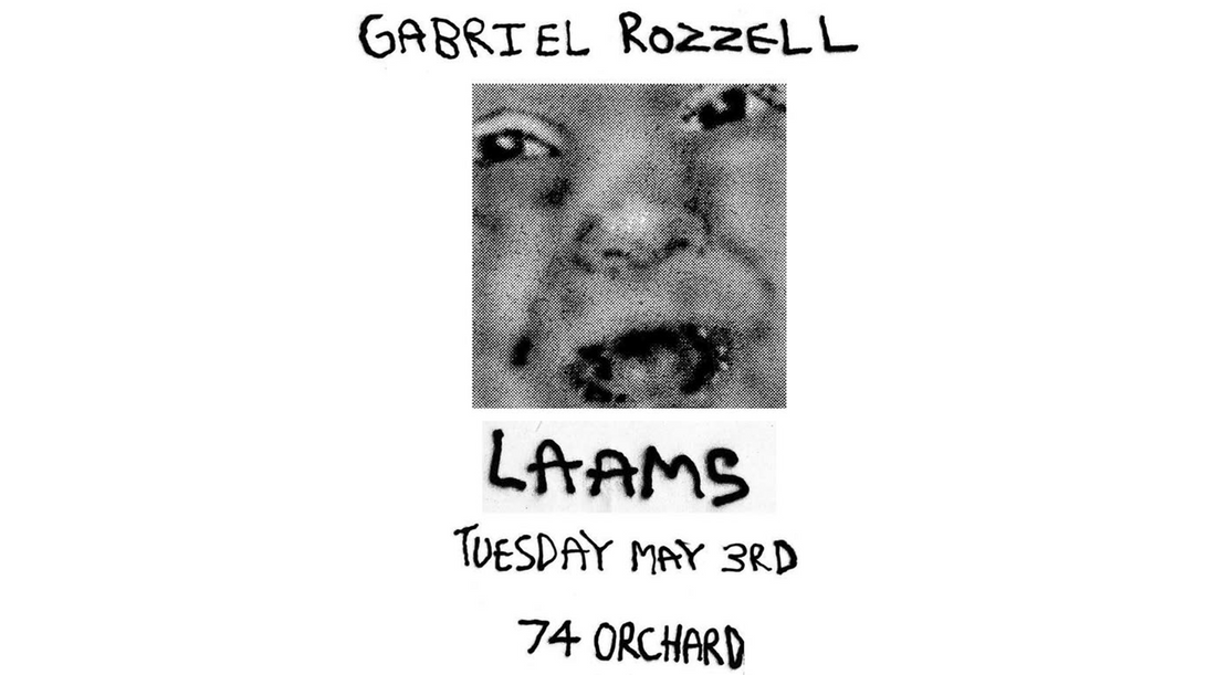 Gabriel Rozell @gaberozell 1st Solo Show Exhibition at Laams 