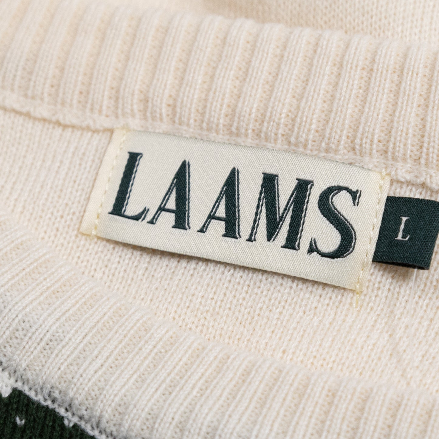 LAAMS 1st Snow Jacquard Sweater