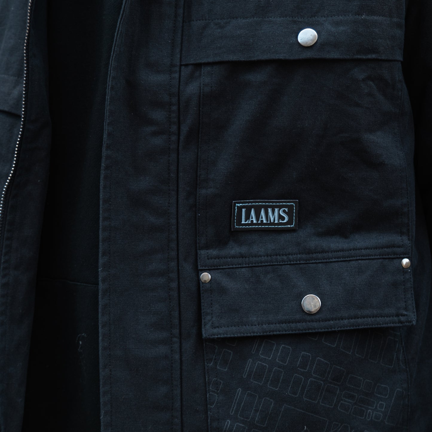 LAAMS Map Work Jacket (Black)