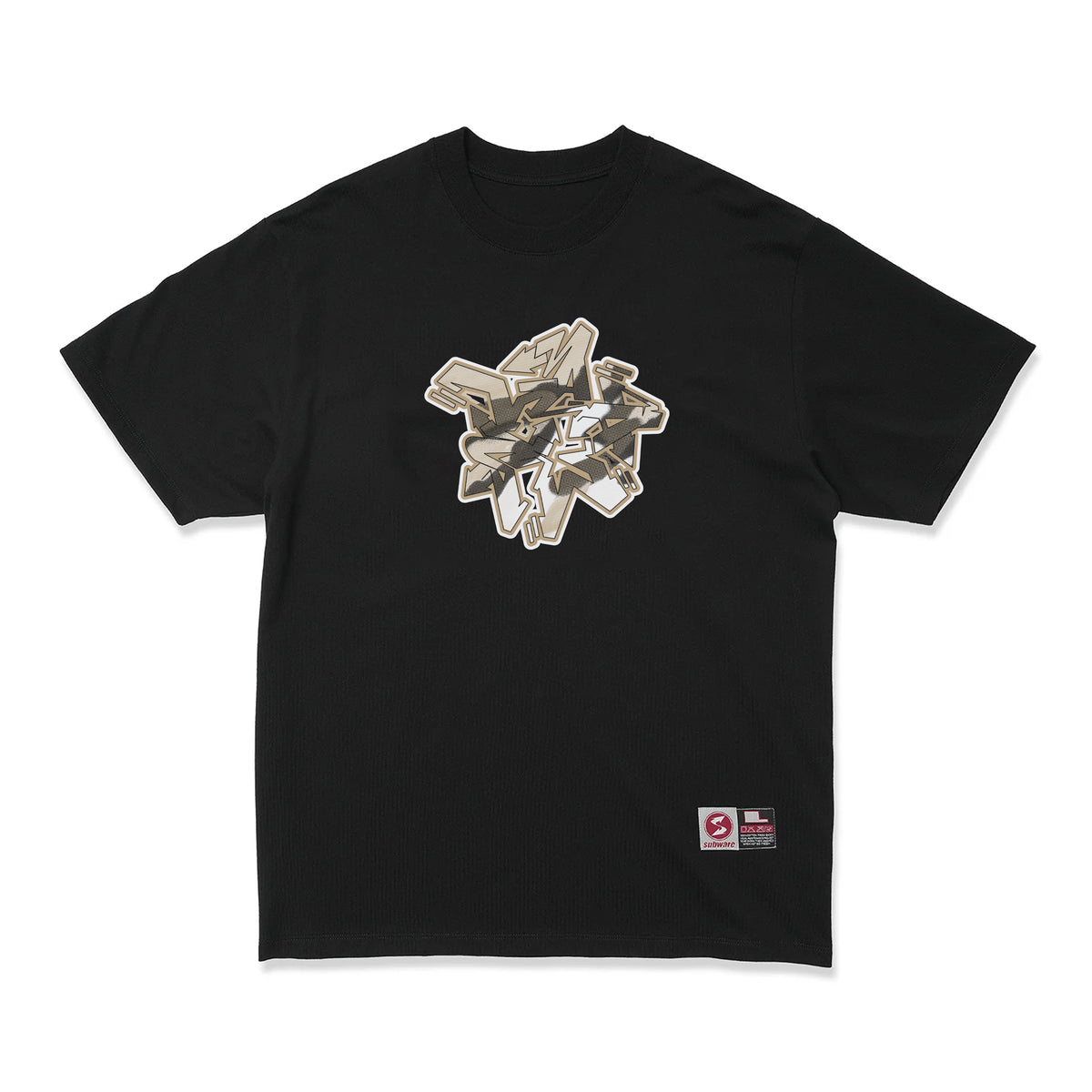 LAAMS x STASH T-Shirt (Black)