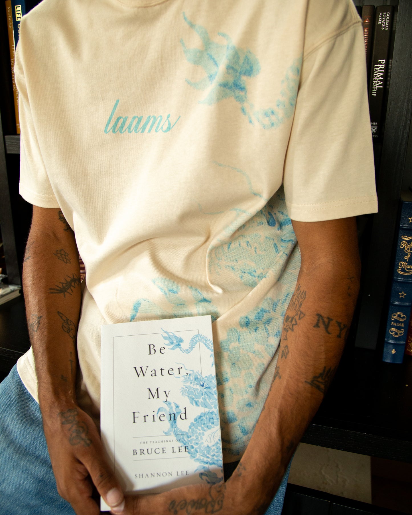 LAAMS "Be Water" Tee