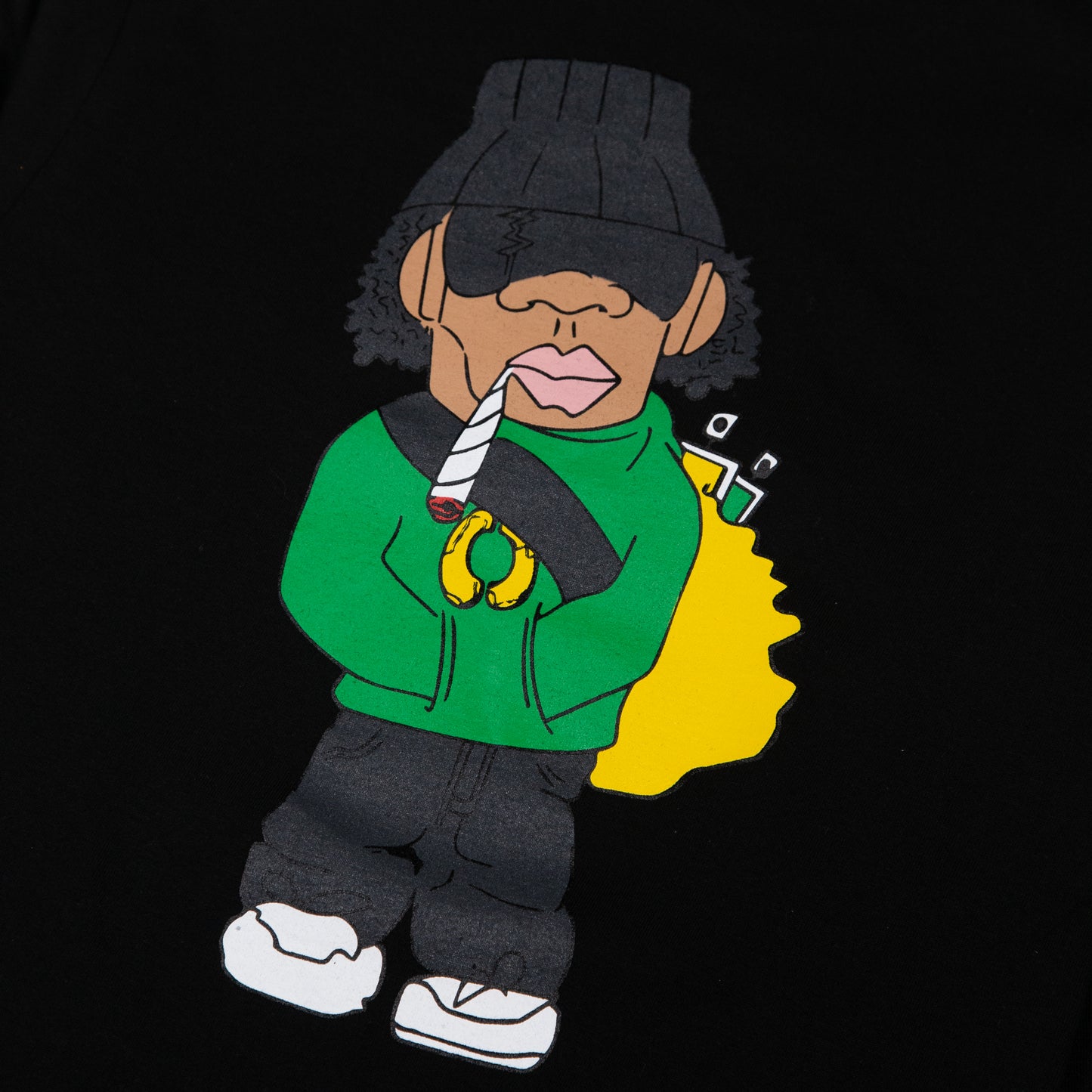 Olyympian x LAAMS Snackman Long Sleeve T-Shirt (Jamaica)