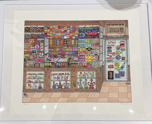 Snoeman 'Bodega' Signed Print (Copy)