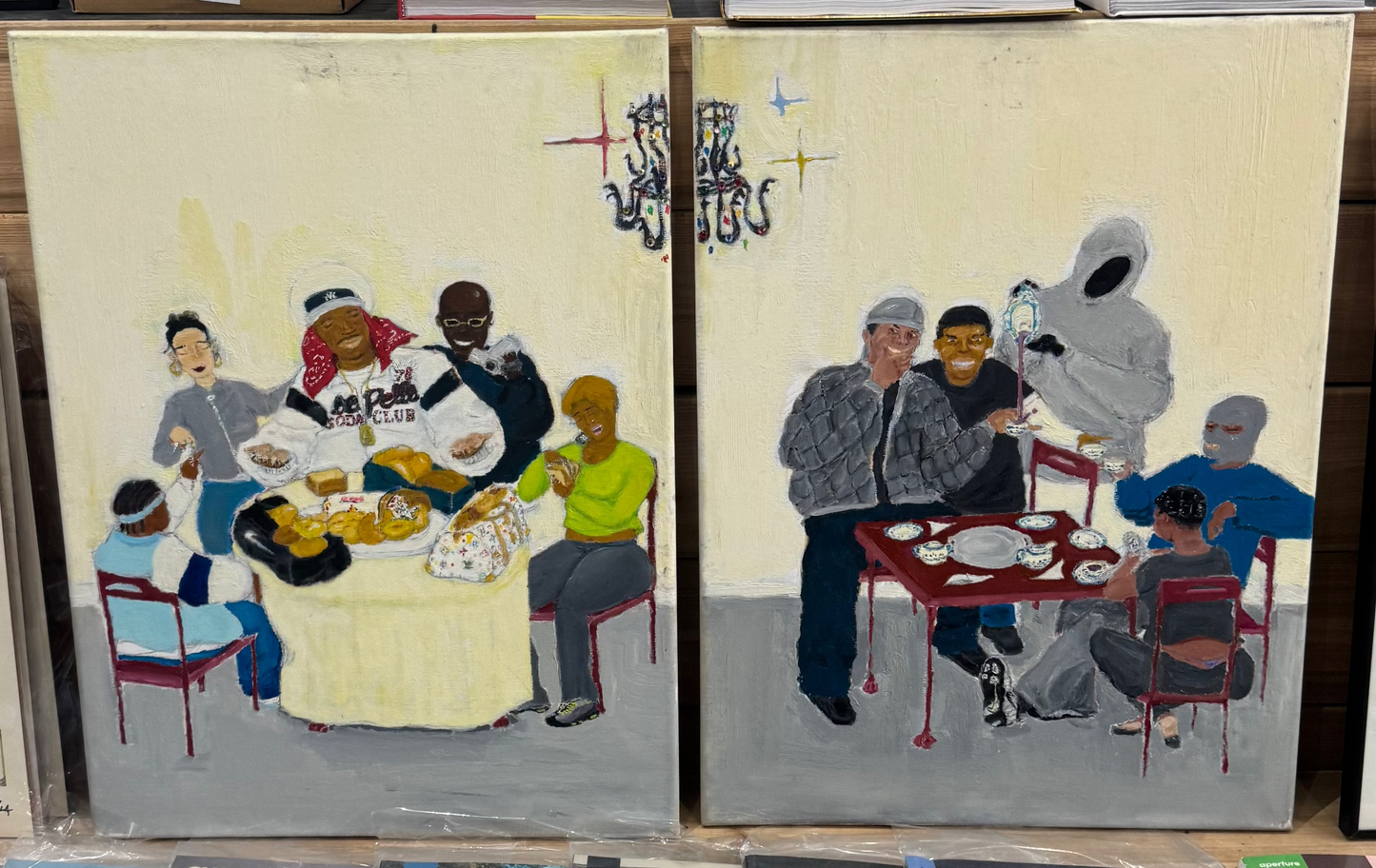 Bread vs Tee (Diptych) by Stepfarther